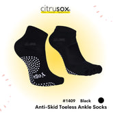 Anti-Skid Yoga Open-Toe MaryJane Barre Ankle Socks